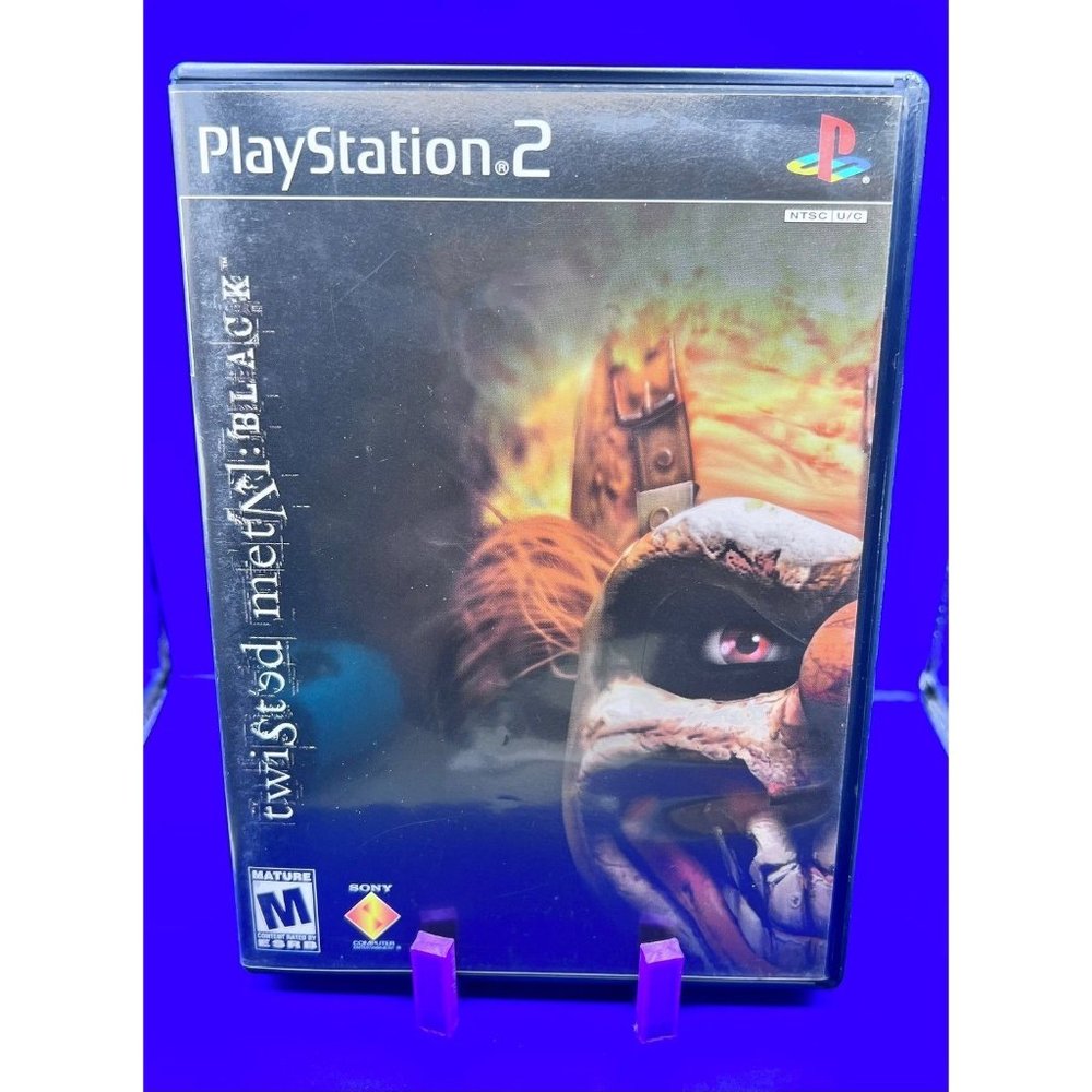 Twisted Metal Black For Playstation 2 Black Label Tested